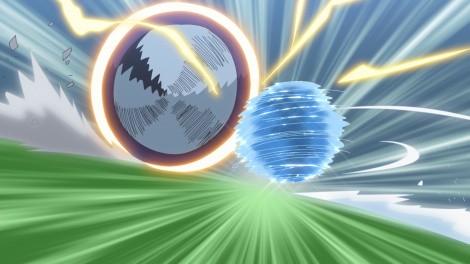 Scene from the anime Pokémon Horizons episode 80